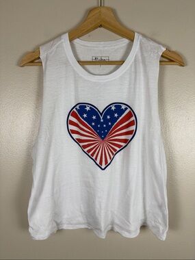 Miken Flow Cropped Tank. Large NEW